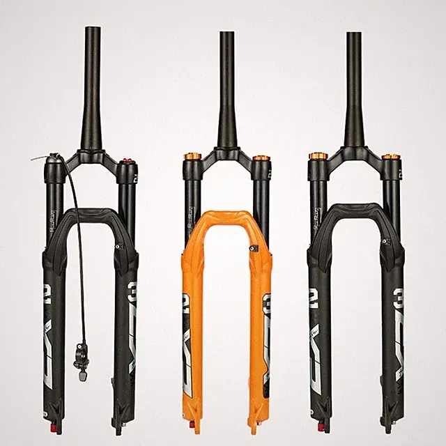26/27.5/29inch Mountain Bike Air Front Fork Travel 120mm QR Line Control