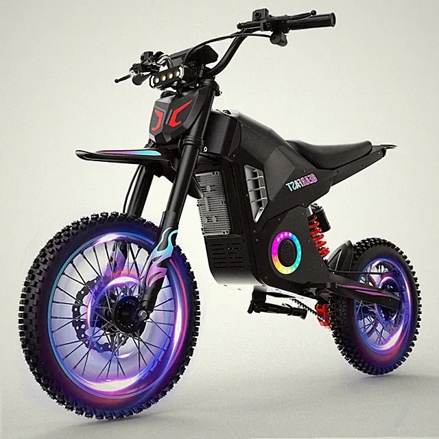 Electric Dirt Bike Mountain Electric bike 48V 24AH 3000W Motor 40MPH Motorcycle