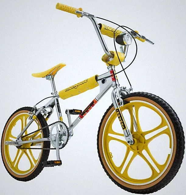 Mongoose Stranger Things 20 inch BMX Bike - Yellow Max's bike stranger things