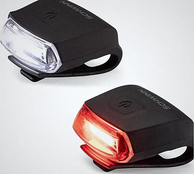 Quick Wrap Bike Light Set LED Safety Gear