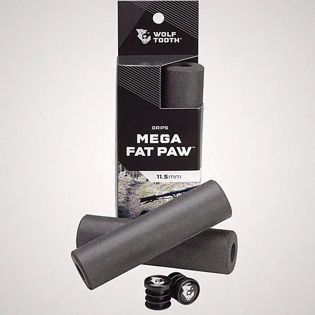 Silicone Mountain Bike Grips: Mega Fat Paw